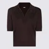 Malo Brown Wool Polo Shirt