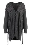 MALO CABLE KNIT CARDIGAN
