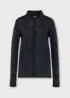Malo Camicia In Cashmere E Seta In Black