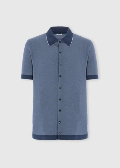 Malo Camicia In Cotone In Brown