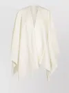 Malo Capes Featuring Fringe Detailing And Soft Texture
