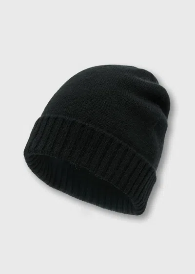 Malo Cappello In Cashmere In Black