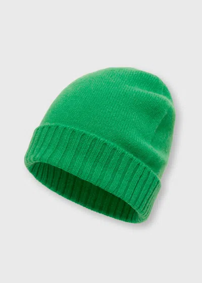 Malo Cappello In Cashmere In Green