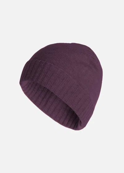 Malo Cappello Unisex In Cashmere In Purple