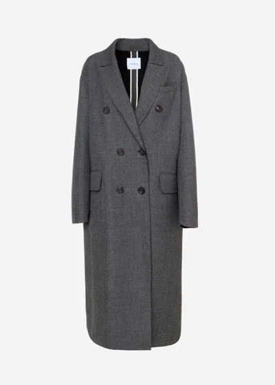 Malo Cappotto In Lana Vergine Cucito A Mano