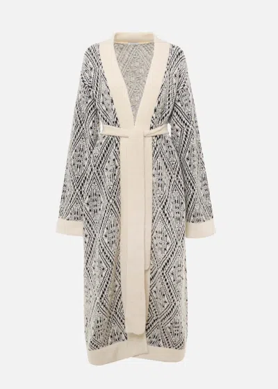 Malo Cappotto In Misto Cashmere In Brown