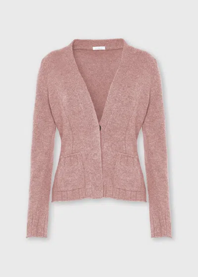 Malo Cardigan In Cashmere In Pink
