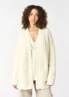 Malo Cardigan In Cashmere In Neutral