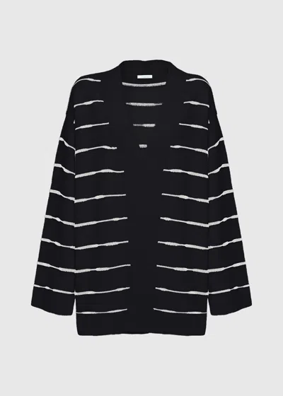 Malo Cardigan In Cashmere In Black