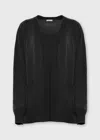 Malo Cardigan In Cashmere In Black