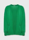 Malo Cardigan In Cashmere In Green