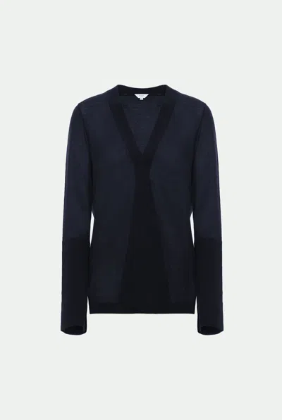 Malo Cardigan In Cashmere Ultra-fine In Blue