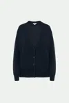 Malo Cardigan In Luxury Cashmere In Blue