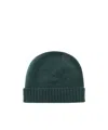 Malo Cashmere Beanie In Green