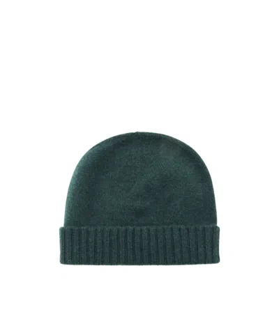Malo Cashmere Beanie In Green