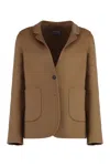 Malo Cashmere Blazer In Camel