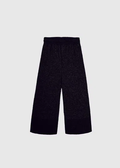 Malo Cashmere Blend Pants In Black