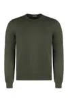 Malo Cashmere Blend Pullover In Green