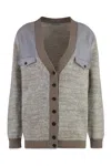 Malo Cashmere Cardigan In Beige