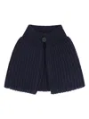 Malo Cashmere Collar In Blue
