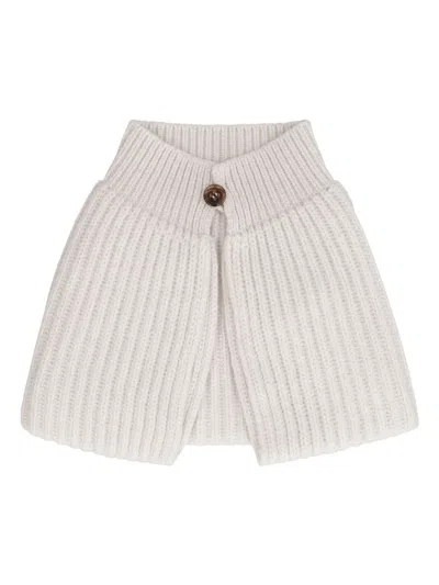 Malo Cashmere Collar In Neutrals