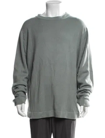 Pre-owned Malo Cashmere Crew Neck Pullover In Blue