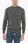 Malo Cashmere Crew-neck Sweater In Black