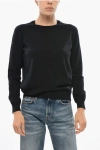 Malo Cashmere Crew-neck Sweater In Black