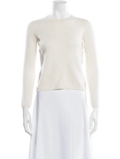 Pre-owned Malo Cashmere Crew Neck Sweater In Neutral