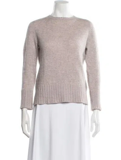 Pre-owned Malo Cashmere Crew Neck Sweater In Pink