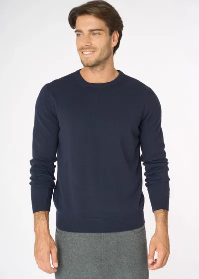 Malo Cashmere Crewneck In Blue