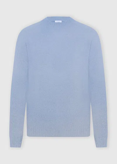 Malo Cashmere Crewneck Sweater In Blue