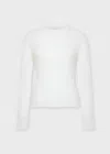 Malo Cashmere Crewneck Sweater In White