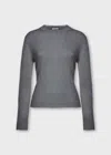 Malo Cashmere Crewneck Sweater In Gray