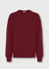 Malo Cashmere Crewneck Sweater In Red