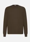 Malo Maglia Girocollo In Cashmere E Seta