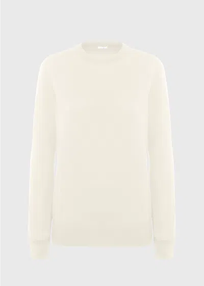 Malo Cashmere Crewneck Sweater In Neutral