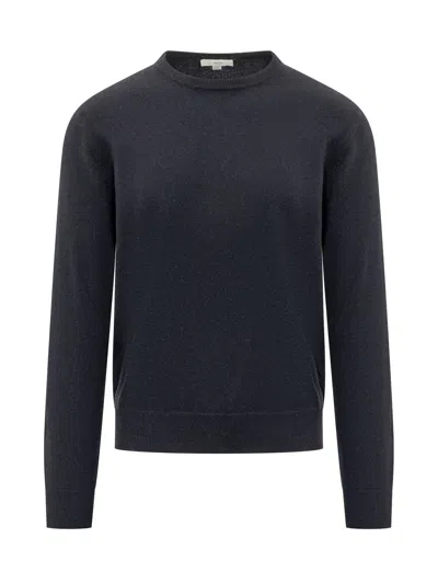 Malo Cashmere Crewneck Sweater In Blue