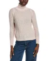 Malo Cashmere Donna Wool & Cashmere-blend Sweater In Brown