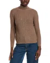 Malo Cashmere Donna Wool & Cashmere-blend Sweater In Brown