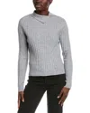 Malo Cashmere Donna Wool & Cashmere-blend Sweater In Gray
