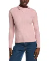 Malo Cashmere Donna Wool & Cashmere-blend Sweater In Pink