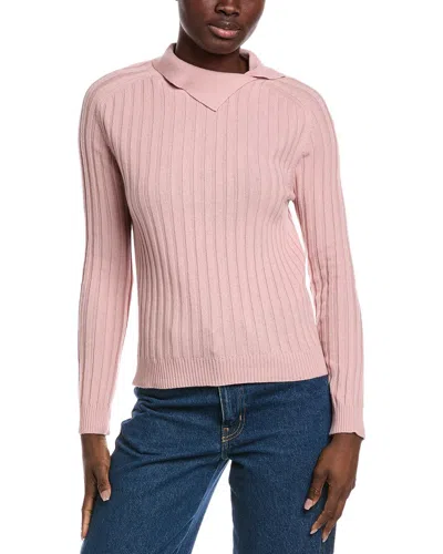 Malo Cashmere Donna Wool & Cashmere-blend Sweater In Pink