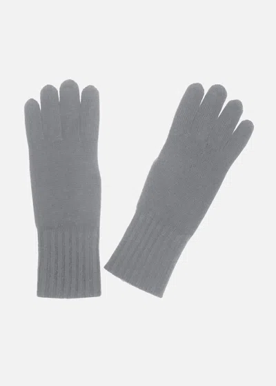 Malo Cashmere Gloves In Gray