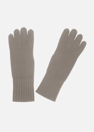 Malo Cashmere Gloves In Gray
