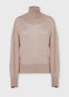 Malo Cashmere High-neck Sweater In Neutral