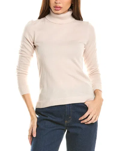 Malo Cashmere High Neck Woman In Beige