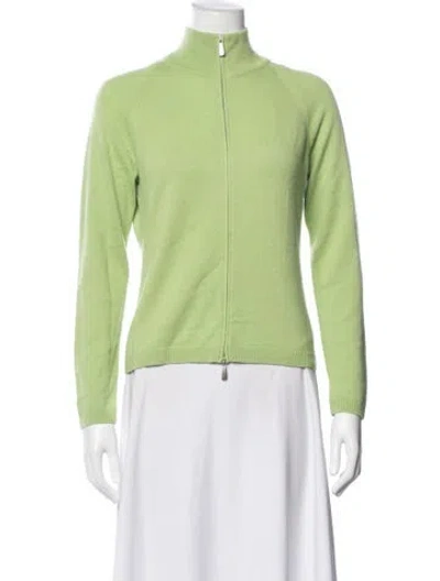 Pre-owned Malo Cashmere Jacket In Green