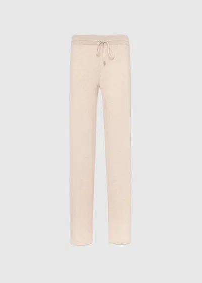 Malo Cashmere Jogger Pants In Neutral