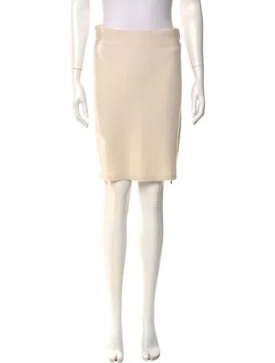 Pre-owned Malo Cashmere Knee-length Skirt In Neutral